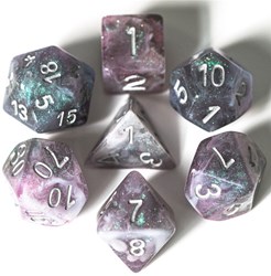 Foam Brain Games set de dés Aurora Borealis jeu de rôle polyédrique