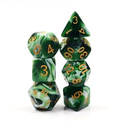 Foam Brain Games dés Jadeite RPG set - accessoire jeu de rôle