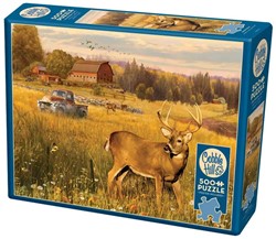 Puzzle Cobble Hill 500 pièces - Deer Field