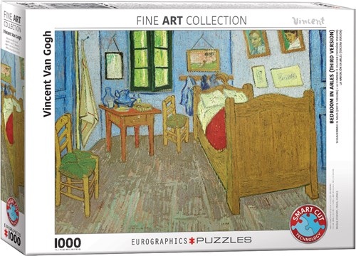 Chambre Eurographics à Arles - Vincent van Gogh (1000)