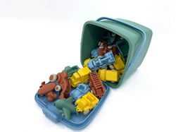 Viking Toys coffret véhicules - Godet avec 30 véhicules jouets
