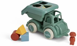 Viking Toys camion poubelle trieur de formes - jouet éducatif recyclé