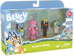 Bluey Vrienden Speelfigurenset 4 stuks