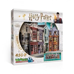Wrebbit 3D Harry Potter puzzle Chemin de Traverse 450 pièces 3D