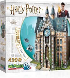 Wrebbit 3D Puzzle - Harry Potter Hogwarts Clock Tower Puzzle 3D 420 pièces