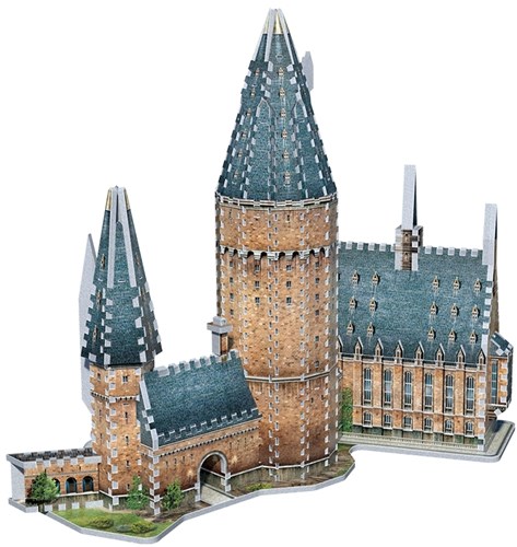 Wrebbit 3D Harry Potter puzzle Grande Salle de Poudlard 850 pièces-3