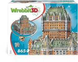 Wrebbit Puzzle 3D - Château Frontenac - 865 pièces - set de construction