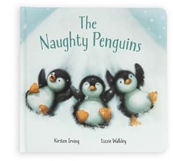 Jellycat Livre Les Pingouins Coquins - 2x21x21cm