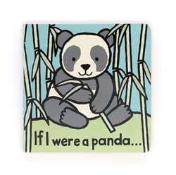 Jellycat livre tactile panda livre cartonné interactif 15x15cm bébé