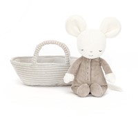 Jellycat Peluche Rock-a-Bye Souris - 11x9x19cm-2