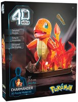 Spin Master Pokémon Set de Construction 3D Salamèche - 241 Pièces Jouet de Construction