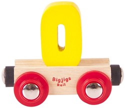 BigJigs Rail Name Number 0, Wagon Chiffre 0
