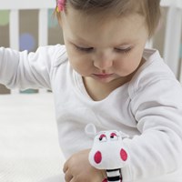 Mom's Care SOFT BABY TOYS Hand rattle Panda-2
