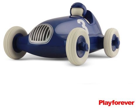 Playforever Bruno Racing Car Metallic Bleu