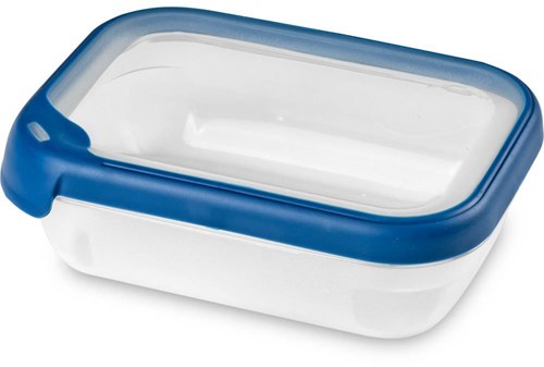 Curver boîte alimentaire rectangulaire 1,2L - Grand Chef Eco - hermétique - bleu
