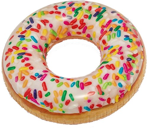 Intex bouée donut éclats 114 cm piscine plage amusement aquatique-3