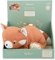 Kaloo peluche panda roux - jouet doux pour enfants