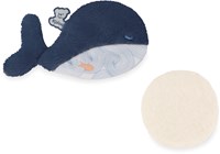 Kaloo peluche rafraîchissante baleine - jouet de confort bébé-3