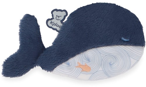 Kaloo peluche rafraîchissante baleine - jouet de confort bébé