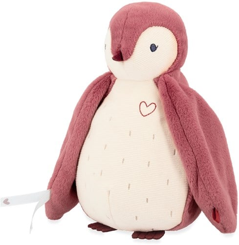 Kaloo Complices - Pingouin Rose avec enregistreur et bruit blanc