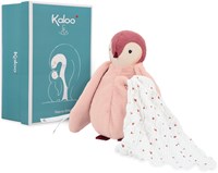 Kaloo Complices - Pingouin Rose avec chiffon à baiser