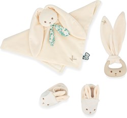 Kaloo coffret bébé Lapinoo - Set naissance crème avec peluche
