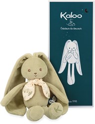 Kaloo peluche lapin vert Lapinoo 25 cm - cadeau câlin