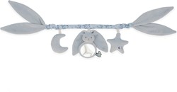 Kaloo chaîne poussette bleue - chaîne d'activités bébé avec lapin