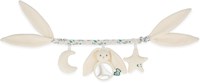 Kaloo jouet poussette bébé crème - chaîne d'activités Lapinoo 40 cm