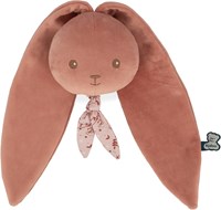 Kaloo peluche lapin boîte à musique terracotta - jouet bébé recyclé