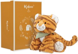 Kaloo peluche tigre Les Amis Papaye 17CM - doudou tigre cadeau