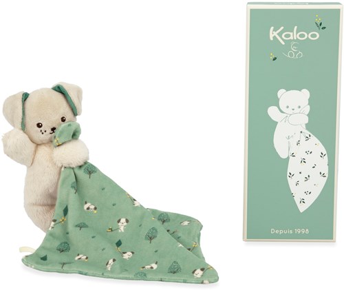 Kaloo Carré Douceur - Chien Vert-2