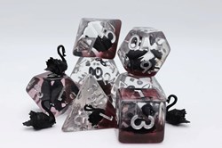 Foam Brain Games set de dés Black Swan pour jeux de rôle