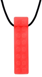 Ark Therapeutics collier à mâcher jouet sensoriel Brick Stick rouge XXT