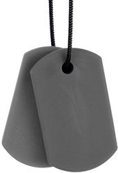 Ark Therapeutics bijou à mâcher collier à mâcher gris foncé XXT - jouet sensoriel