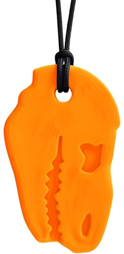 Ark Therapeutics collier à mâcher dinosaure jouet sensoriel orange XXT