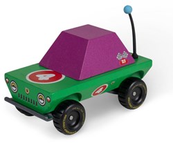 Candylab voiture jouet Candycar Toon - Dundee Green design classique