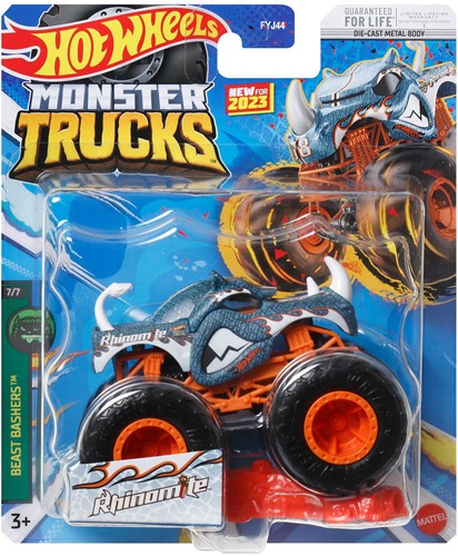Hot Wheels Monster Trucks + Bonus 1:64 assorti