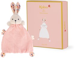 Kaloo doudou lapin peluche coquelicot cadeau bébé