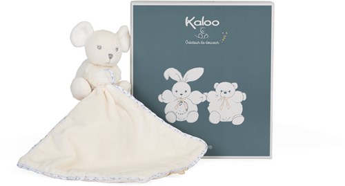 Kaloo Perle - Doudou souris Crème