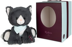 Kaloo chat en peluche Les Amis - jouet chat 17CM