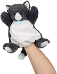 Kaloo marionnette chat Les Amis - peluche douce à câliner