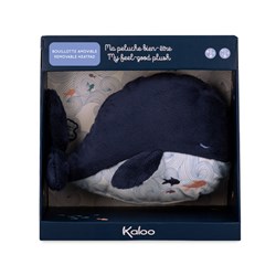 Kaloo coussin chauffant baleine - Petit Calme peluche lavande