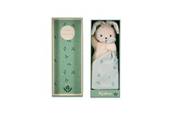 Kaloo doudou lapin agrumes - couverture bébé peluche cadeau éco