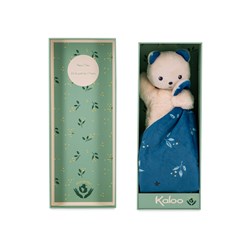 Kaloo doudou ours chouette nuit - couverture de sécurité bébé peluche éco