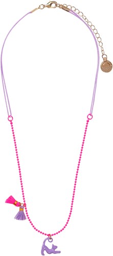Calico Sun collier chat - collier enfant coloré avec pendentif-2