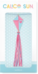 Calico Sun collier Alexa cerf-volant bijou coloré enfant