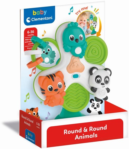 Clementoni Baby Dierencirkel voor Kinderstoel