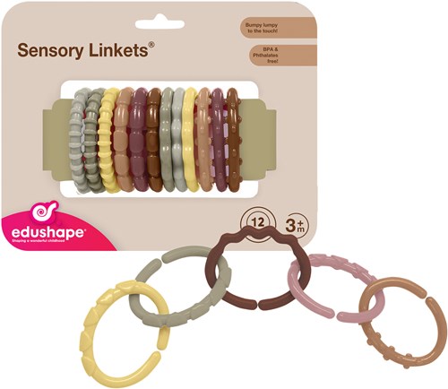 Edushape Koppelstukken Basis Boho Chic - 12 pièces-2