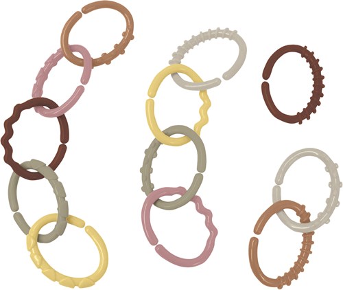 Edushape Koppelstukken Basis Boho Chic - 12 pièces